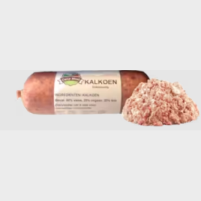 Kalkunmix Best�ende af kalkun, okse og lam 1000 gram 43,- pr. stk.