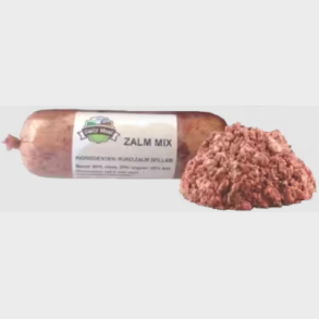 Hest- og vildtmix best�nede af hest, vagtel og kanin 1000 gram 62,- pr. stk.