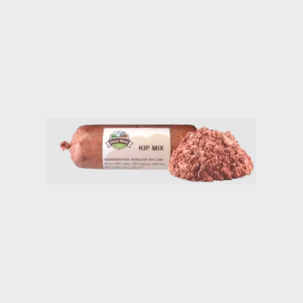 KyllingeMix best�ende af kylling, okse og lam 1000 gram 43,- pr. stk.