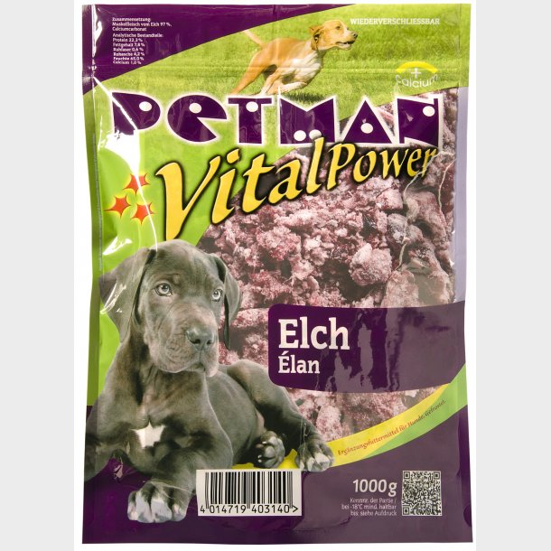 Petman elg - 1000 gram 8 stk 