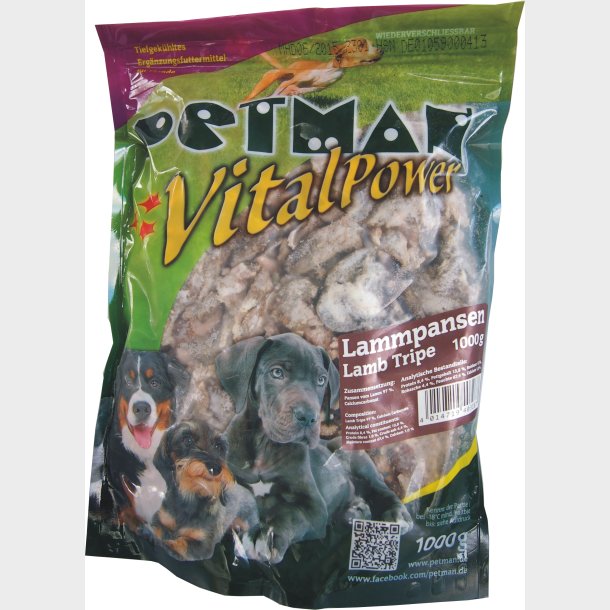 Petman lammekallun 1000 gram 5 stk