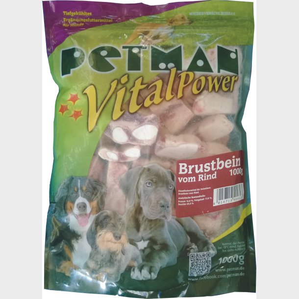 Petman brystben fra okse 1000 gram 8 stk