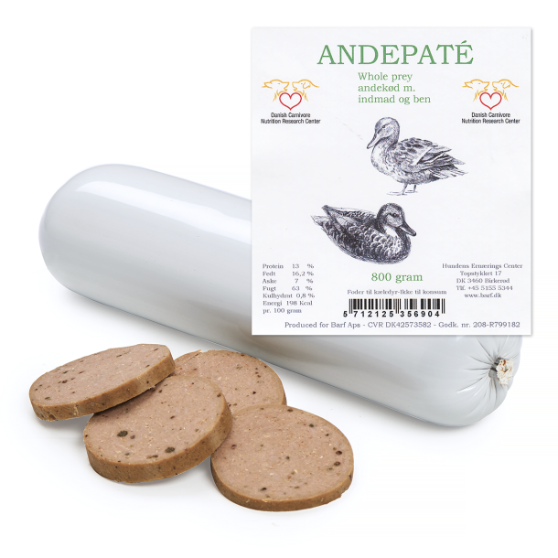 Ande pat med ben 400 gram