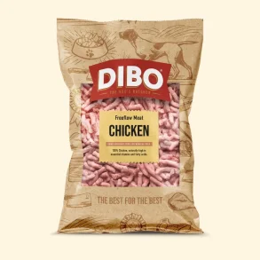 Dibo 2000 gram kylling l�sfrosset 125.- pr. stk.