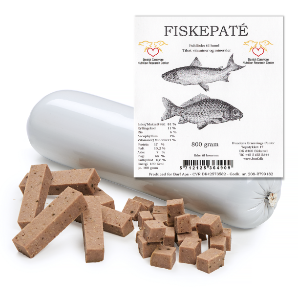 Fiskepat 800 gram - 10 stk