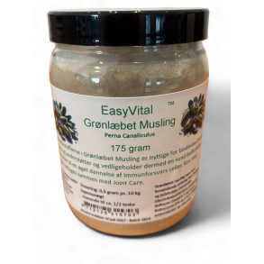 Grnlbet musling 175 gram pulver