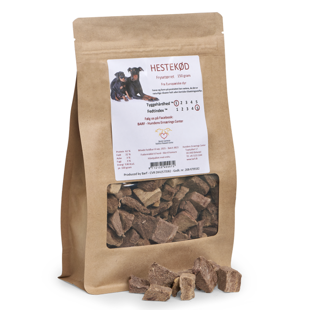 Hestekd frysetrret 150 gram