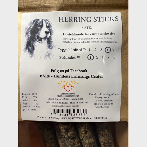 Herring sticks 8 stk