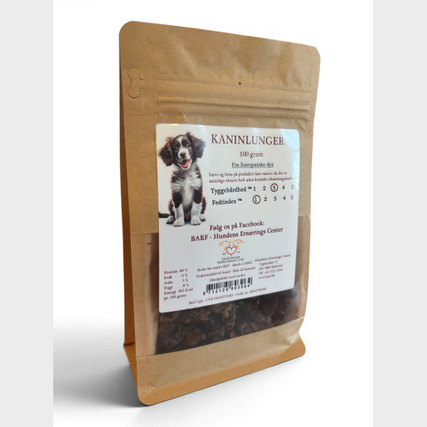 Kanin lunger 100 gram