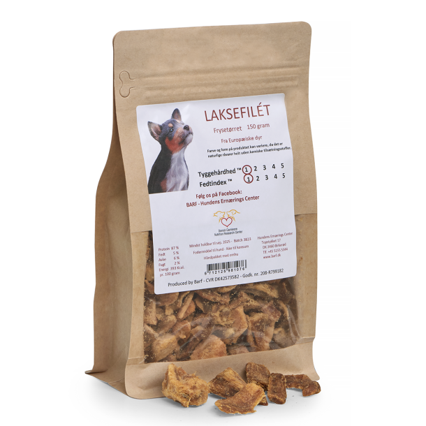 Laksefilet frysetrret 150 gram