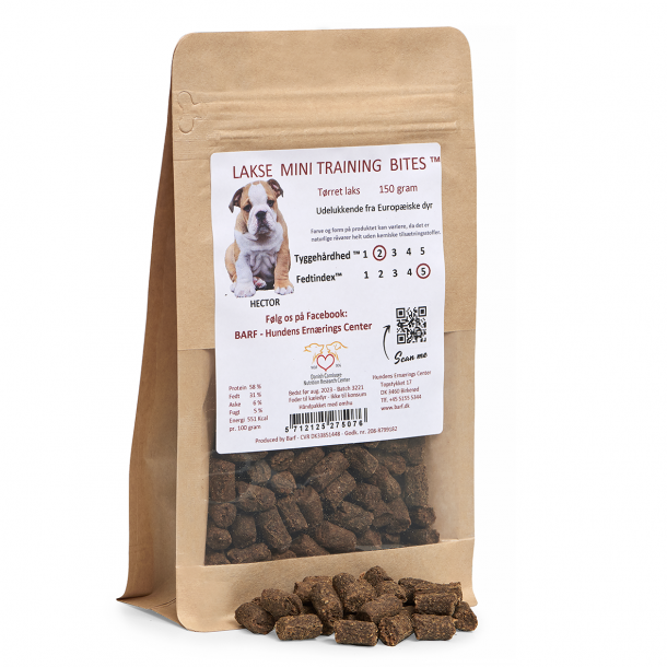 Lakse mini trainings bites 150 gram