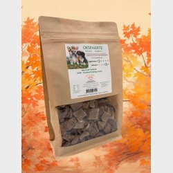 Oksehjerte frysetrret 350 gram