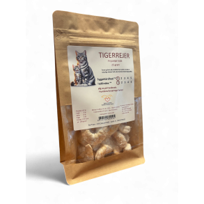 Tigerrejer frysetrrede 25 gram