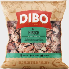 Dibo 1000 gram hjort l�sfrosset 89.- pr. stk.