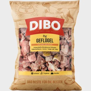 Dibo 2000 gram kylling l�sfrosset 99.- pr. stk.