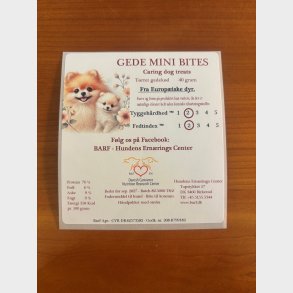 Gede mini bites 40 gram - pr�vepose